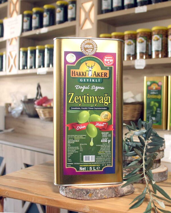 Hakkı-Aker-Erken-Hasat-Naturel-Sızma-Geyikli-Zeytinyağı-5-Litre-Teneke